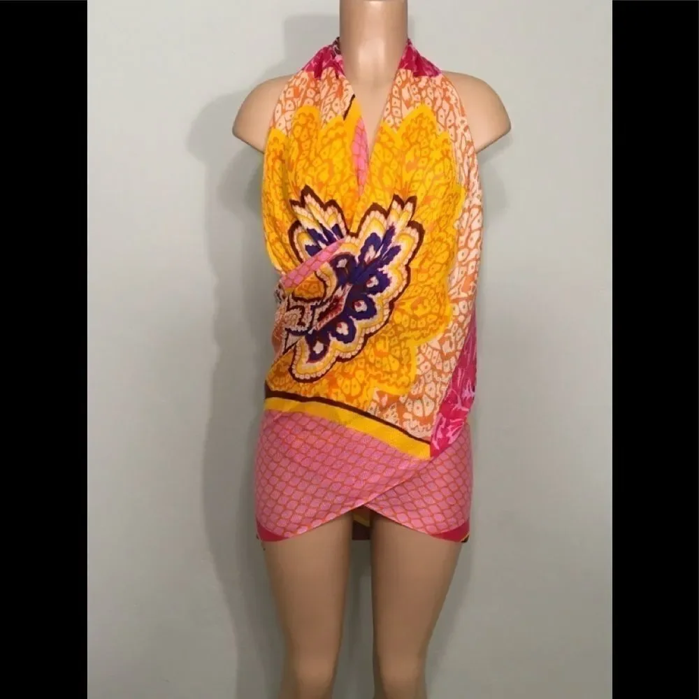 Brightly colored Pasmina scarf wrap.  NWOT